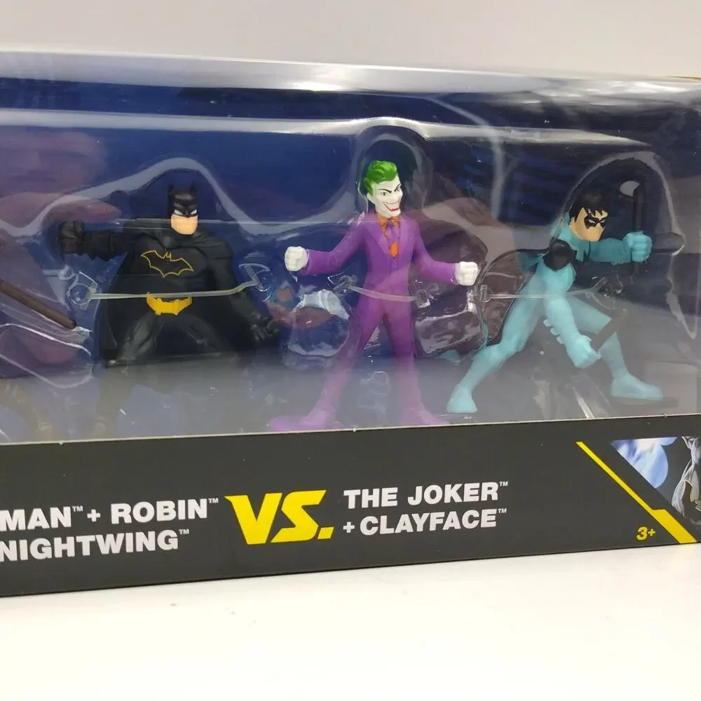 DC Batman Robin Nightwing vs Joker Clayface 2.5